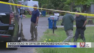 Officer Involved Shooting in Albertville
