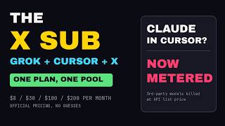 Information The X Subscription: Grok, Cursor and X Premium in One Plan (Prices, Catch, Should You Switch) Guide