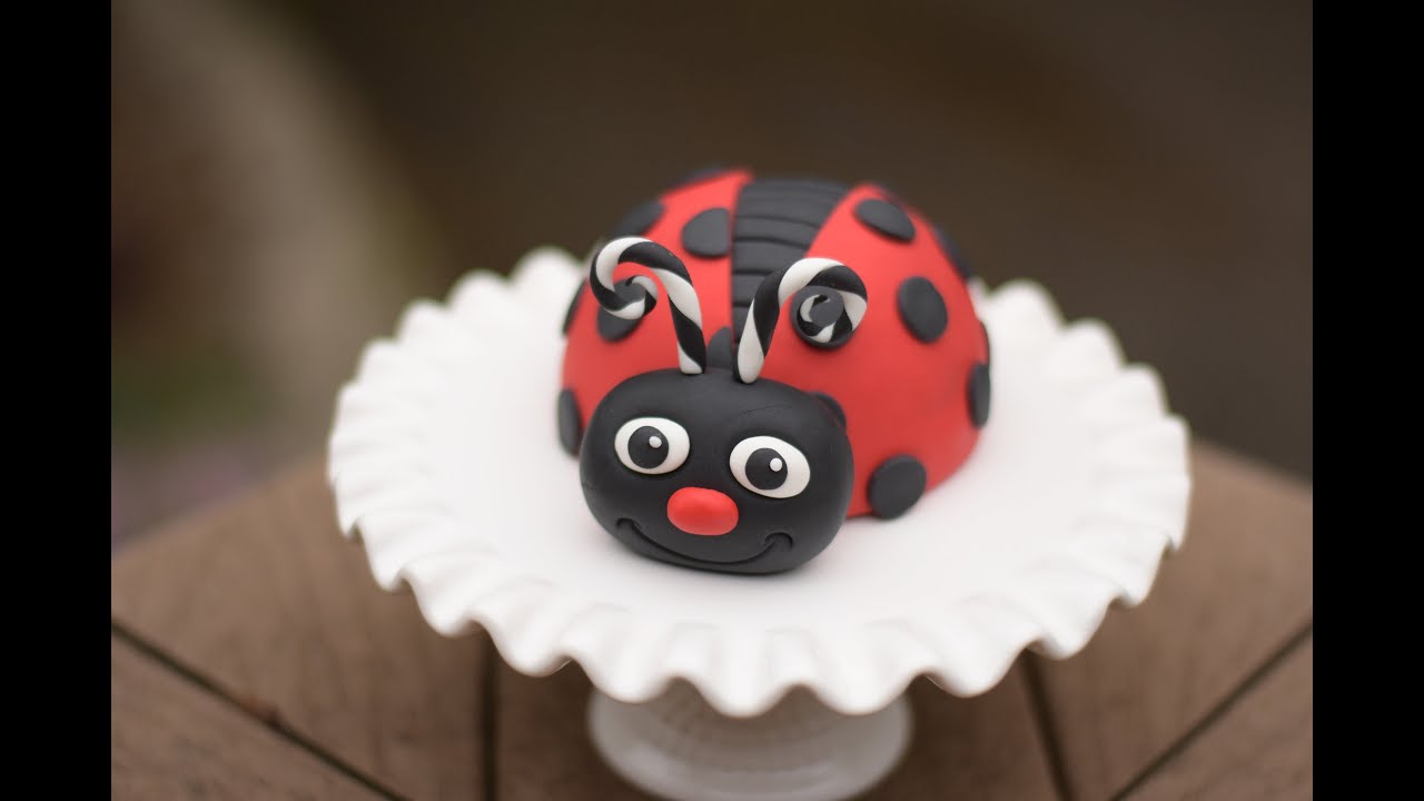 Lady Bug Cake Topper Tutorial Full Length Youtube Lady Bug Cake Topper Tutorial Full Length Youtube