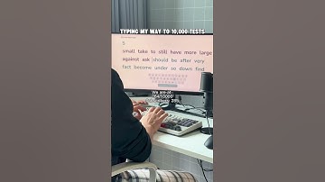 Thank you to all of the subscribers! #fasttyping #speedtyping #mechanicalkeyboard #typingasmr