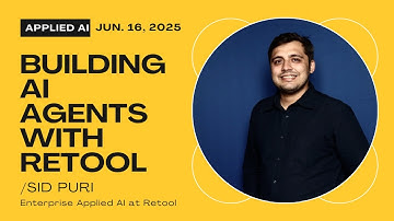 How to build AI Agents on Retool | Applied AI Club | Retool AI Agents