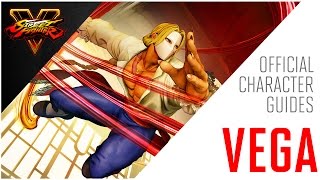 Street Fighter 5: Vega - Move-Liste, Trailer und Infos