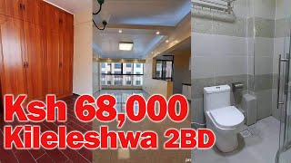 Modern Kileleshwa 2BD Apartment | 68,000 Ksh
