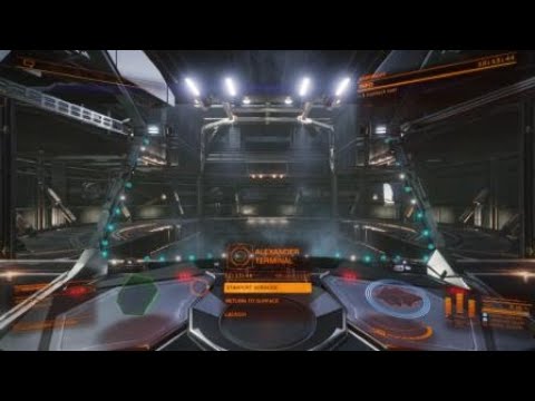 Elite Dangerous Livery Cockpit Lights & Dash Ornament Glitch PS4 - YouTube