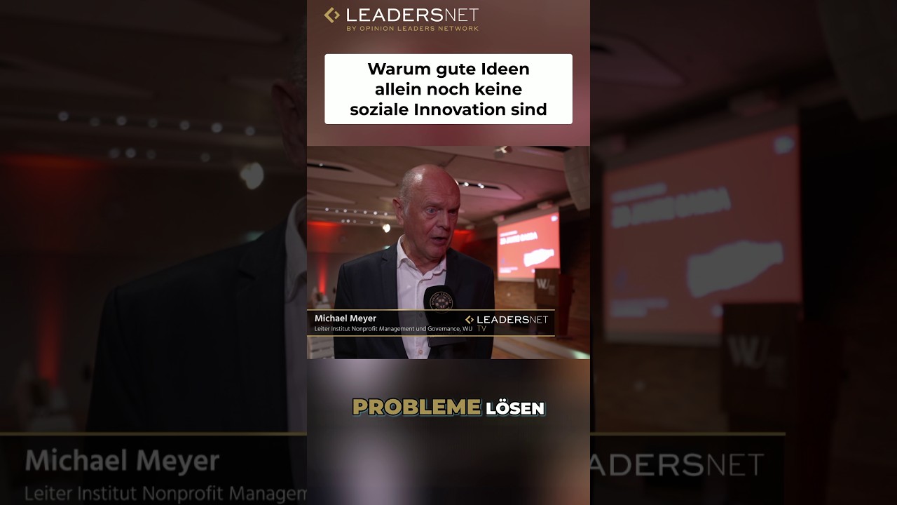 Warum gute Ideen allein noch keine soziale Innovation sind