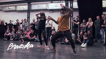 Brazuka 2020. Carlos & Anastasia Oliveira #Zouk demo #ApagaLuz