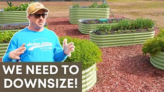 From Too Much to Just Enough: Downsizing Our Backyard Garden