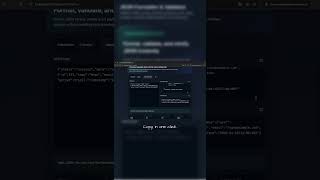 Free Format & validate JSON