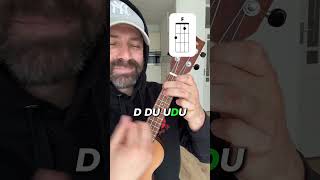 Somewhere Over The Rainbow Ukulele Tutorial - EASY #shorts
