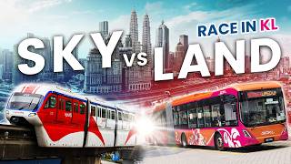 Monorail vs KL's ONLY Bendy Bus: Race to KL Sentral! screenshot 1