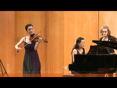 SPOHR Violin Competition: Mairéad Hickey Performs Wieniawski's Polonaise Brilliante No. 2 In A-Major