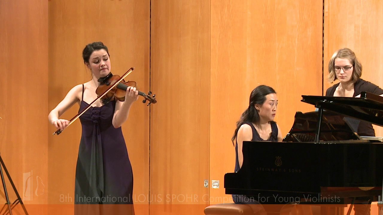 SPOHR Violin Competition Mairéad Hickey performs Wieniawski's