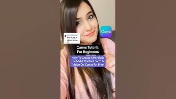 Canva Tutorial - How To Add Forms & Videos To Your Canva Landing Page