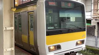 E231系ミツA526編成　吉祥寺駅発車