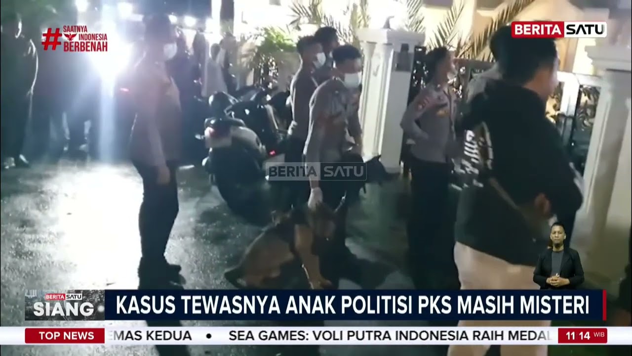 Polisi Kerahkan Anjing Pelacak Ungkap Misteri Kematian Anak Politisi PKS 