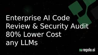 Enterprise AI Code Review & Security Audit | 80% Lower Cost, Private RAG, DevOps Ready