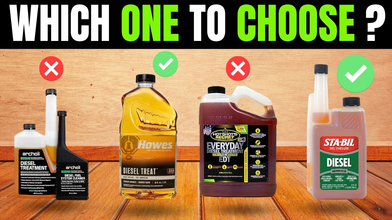 9 BEST Fuel ADDITIVES for HIGH MILEAGE DIESEL Engines [2026]  Winter  Lubricity & Injector Cleaner