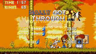 Sonic 3 & Sally Acorn (GEN)
First time playing.
In this hack, you once again play as Sally from the Sonic SatAM cartoon and the Sonic comic books by Archie.
Sally has changed a whole lot. She can now fire two kinds of bullets: one thats used to attack enemies and one that can change the properties of the monitors. For example, you can make a flame shield monitor into a ring monitor. Unfortunately, this is random, so youll never know which shield you may end up with.
She can also shoot downwards, which will also give her a slight boost in the air. Aside from that, she can do a charged dash and she doesnt curl up into a ball like Sonic does unless she goes through a tube or something.
Overall, this hack is good.
I didnt make this. Sonic 3 & Sally Acorn (GEN)