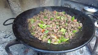 Saç Kavurma Yaptık - Ormanda Enfes Lezzet