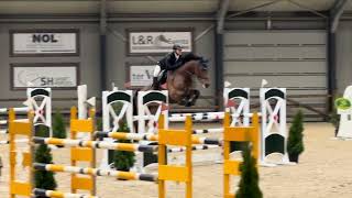 Corcon Blue. 6yo Gelding by Cornet to Win. 1.30 Mts. Class. Tolbert. 27/2/25.