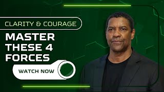 Master These 4 Forces Before They Ruin Your Peace | Denzel Washington Motivation
