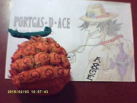 How to Draw Mera Mera no Mi - Drawing One Piece Fruit - #StayHome and Draw  #WithMe 