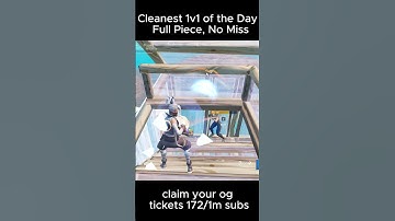 Cleanest 1v1 of the Day – Full Piece, No Miss