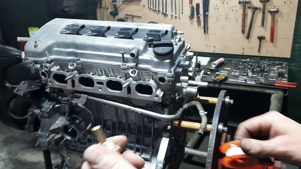 Motor Corolla 1zz Parte 6/6 // Assembled Engine