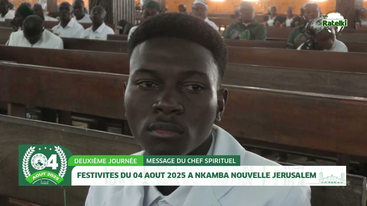 SUIVEZ LE MESSAGE FORT DE SA DIVINITÉ PAPA SIMON KIMBANGU KIANGANI  DU  05 AOUT 2025 A NKAMBA