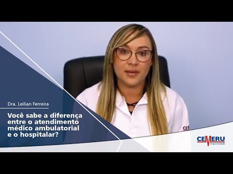 Você sabe a diferença entre o atendimento médico ambulatorial e o hospitalar?