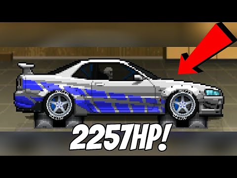 Pixel Car Racer R34 Gtr 【Pixel Car Racer】Nissan Skyline GT-R R34 Build! - YouTube