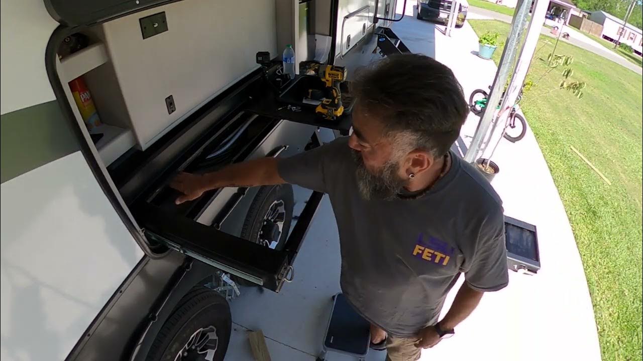 Greystone Griddle Grill Install in RV YouTube