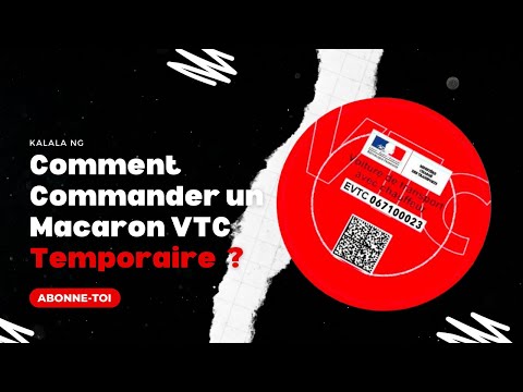 Comment Commander un Macaron VTC Temporaire sur le Registre VTC ? Guide  Complet 