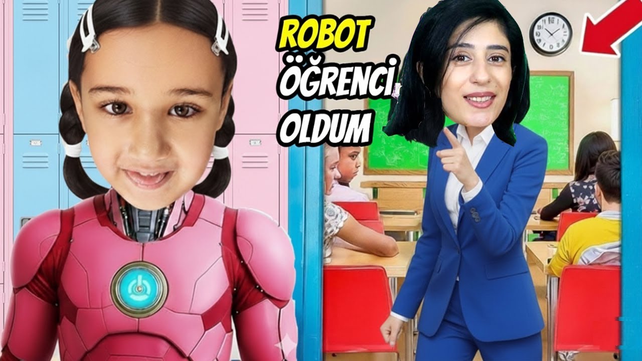 Robot Nilin Yerine Geçti Okula Gitti Esra Robot Nili Okula Götürdü