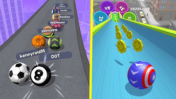 Going Balls Vs Action Balls All Levels Gameplay Android iOS #115