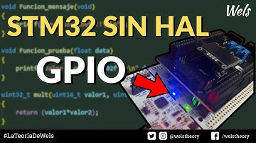 😎 HELLO WORLD with STM32 l CLASS 5 STM32 without HAL - Wels Theory