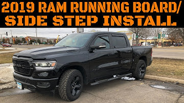 Ram 1500 Running Board/Side Step Install (2019+)