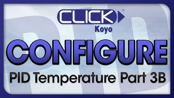 CLICK PID Tutorial Videos Part 3B - Configure PID part B from AutomationDirect