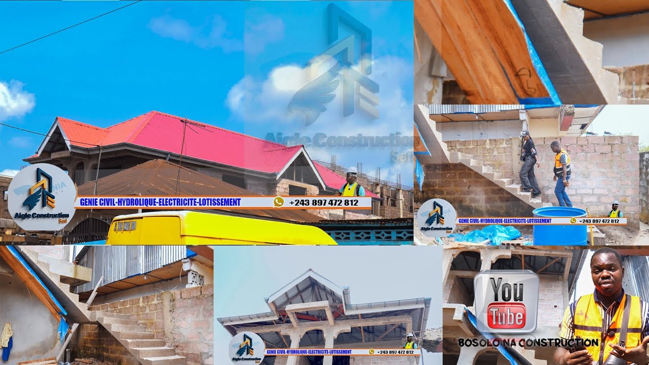 48.000$ 4 appartement de  2chambre salon ndjili quartier 7