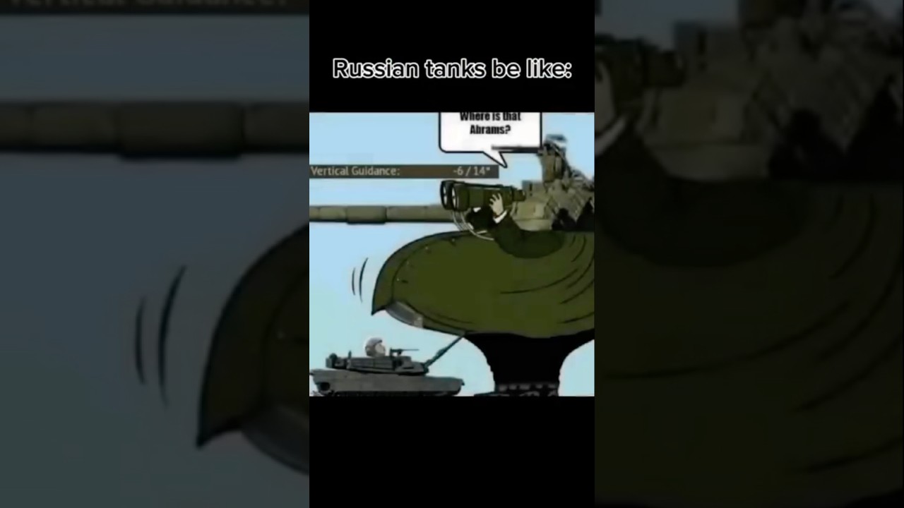 Russian tanks aren’t depressed 