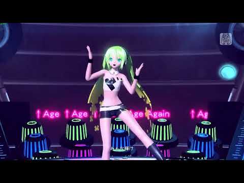 初音ミク　アゲアゲアゲイン　衣装改変　Project DIVA mega39's+　mod