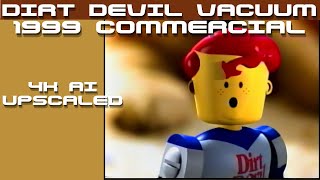 Dirt Devil Vision vacuum remastered commercial (1999)