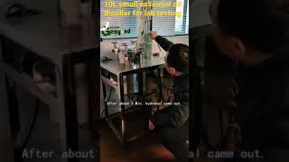 10L Small Essential Oil Distiller Extractor Hydrosol Distillation Machine Extraction Machine