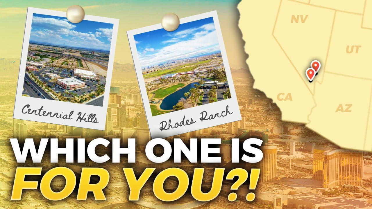Centennial Hills VS Rhodes Ranch: Which Neighborhood Is RIGHT For You? | Living In Las Vegas Nevada
