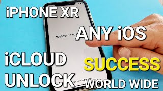 iPhone Xr iCloud Unlock Any iOS✔Any iPhone with Disabled Apple ID and Forgotten Password Bypass✔