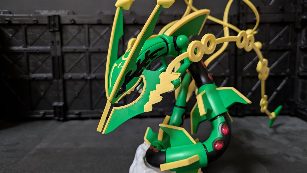 【プラモデルレビュー27】BANDAI　ポケモンプラモコレクション61　セレクトシリーズ　メガレックウザ