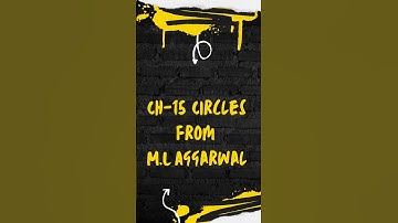 Ch-15 Circles From ML  Aggarwal #motivation #exam #education #jindalmathspoint