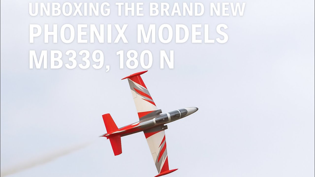 Phoenix AERMACCHI MB-339 180N 2,7m / Unboxing / - YouTube