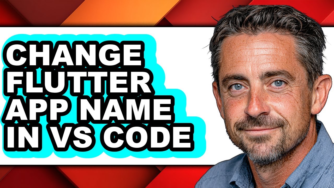 How to Change Flutter App Name in Vs Code - Which Is Better? - YouTube
