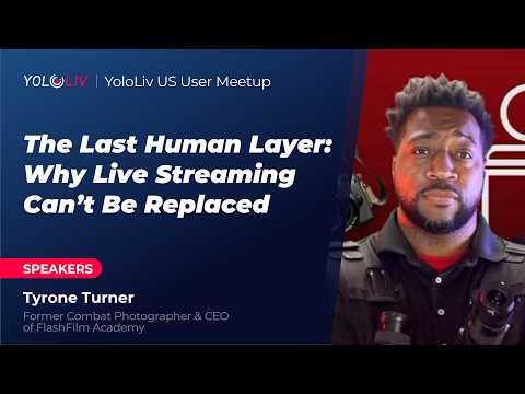 The Last Human Layer: Why Live Streaming Can't Be Replaced